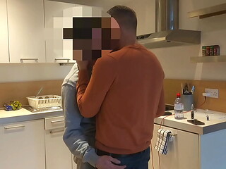 Str8 Tradie Jack, sits on daddys lap