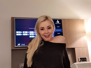 Amateur Blonde Teen Intense Masturbation HD