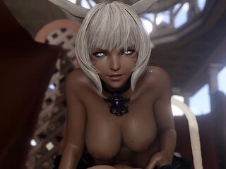 Y'shtola:cowgirl Boobs - Final Fantasy 3D Porn