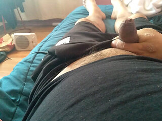 Muscular man shows you his delicious penis