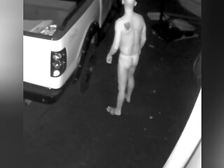 Outside Cameras Caught Me Again For Your Viewing Pleasure