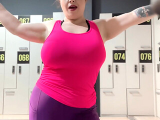 Clothing Change in the Locker Room