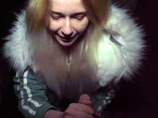Blonde newbie Sweetie Plum gives up her pussy for some cash
