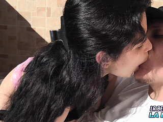 The Best Cumshot with Footjob Is Made by My Girlfriend's Best Friend with Pussy, Anal, Tits and Feet