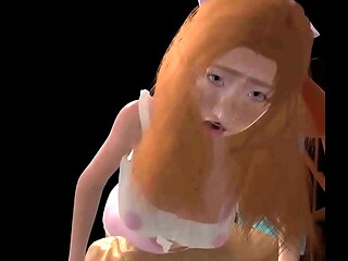 quick otk, becka spanked by Abel.
