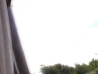 Babe dominated hard outside