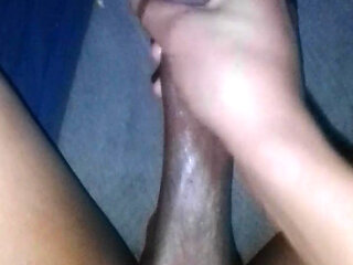 Milking my big bbc