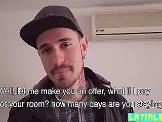 Tatted Brazilian With No Condoms Fucks A Latino