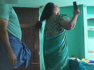 Tamil Stepaunty Was Watching TV Then I Had Hot Sex with Her