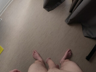 Big cock shaking