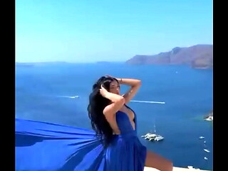 Glamour Latina model FUCK photographer after photoshoot in Greece