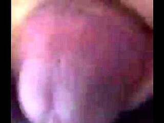 Amateur GF gives a steamy blowjob to her man