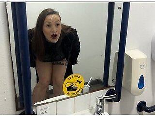 Cheating Boss Takes Surprise Facial In Pub Toilets