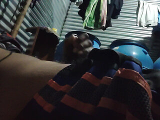 Desi black lowda ke sat moja