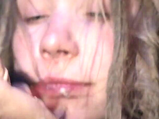 The Wild Maid Fina Is Kept in a Cage and Slimes Out of Her Mouth as She Greedily Eats Food From the Countess's Hand