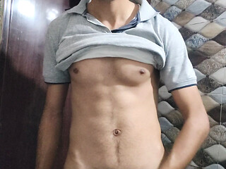 Masterbating indian boy