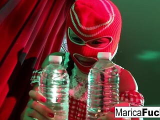 Marica Hase takes a big cock in an interracial encounter