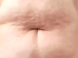 Millf's vagina rubbing a dildo