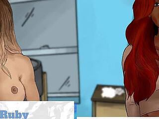 College craze: two naughty girls in a college dorm ep 19