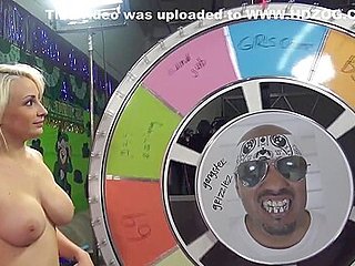 Lexi Swallow In Spins The Sex Wheel To Get Her Ass Eate...
