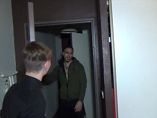 French twink fucked raw by top latino