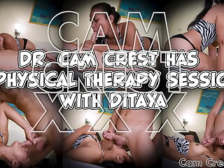 Dr. Cam Crest has a Physical Therapy Session with Ditaya (free)