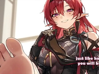 hentai joi femdom feet challenge #2