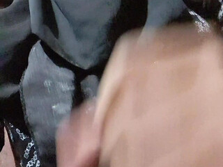 Hijabi sissy cum