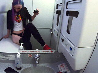Airplane pussy play