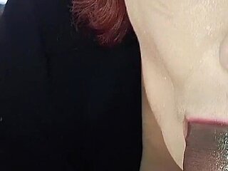 Good Wife Behaves Well by Sucking and Swallowing Semen