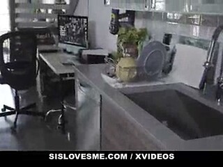 Busty StepSister (Valentina Jewels) Gets Fucked By StepBrothers Hard Cock