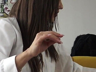 Dr. Monroe Gives Medical Fetish Treatment Instructions POV!