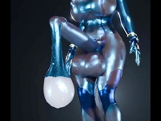 Futanari Samus Aran