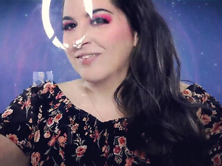 Pink Lipstick on Plexiglass Asmr