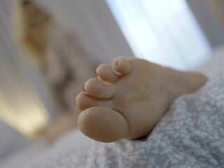 Blonde MILF Teases with Her Perfect Feet