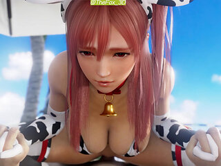Dead or Alive Girl DOA Riding - Re Mix Normal WM Sound By LazyProcrast Animation 3D Hentai Compilation