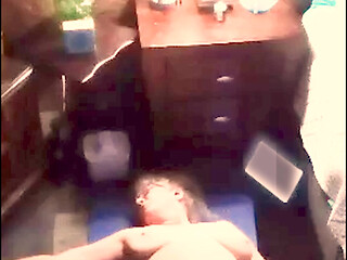 Hot BBW MILF Doing Her Daily Morning Naked Yoga!