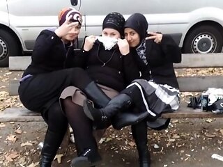 Turkish-Arabic-Asian Hijab Mix Amateur Photo