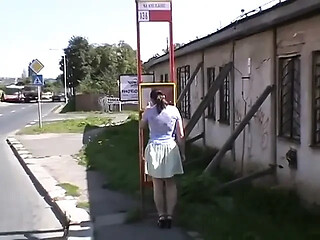 Visible Quite a Bit Under the Blouse