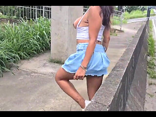 Showing off on the Highway While Waiting for the Tow Truck!!