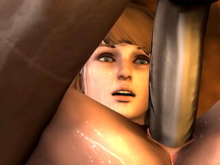 Max Caulfield Loses her Virginity to Black Tribal Chiefs Part 4