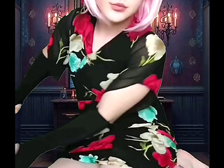 2 Princess Kitty in The Castle Young Vampire Ancient Princesse Dress
