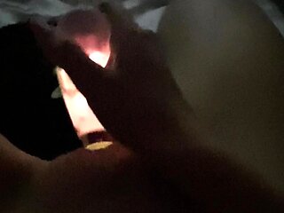 Close up solo beauty toying ass