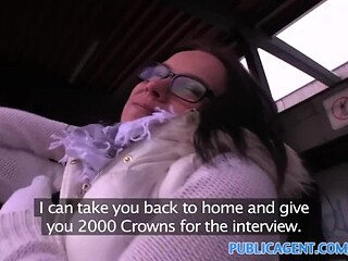 Wendy Moon bends over for a stranger's big dick after a street offer