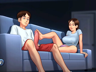 StepSis Wanted My Dick in Her Pussy - Creampie Sex Summertime Saga