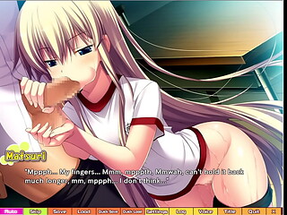 Tenioha! Girls Can Be Pervy Too! - Matsuri Route 8 - Classroom Cocksucking
