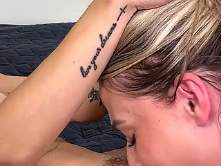One Cock Wasn't Enough for Just on of Us.. Crazy 2 Girls 1 Guy Threesome