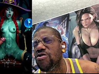 Tight little bald pussy gets ass-fucked and receives a facial from a