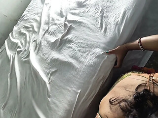 Hot bhabhi full foreplay and long sex video with pussy creampie and cum shot on her hairy pussy