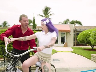 Val & Peter's wild party: Tattooed hotties, steamy threesome with sloppy blowjobs and wet pussies